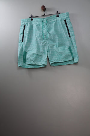 Stone Island Turquoise Shadow Project Swim Shorts