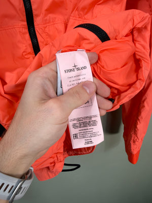 Stone Island Orange Skin Touch Jacket