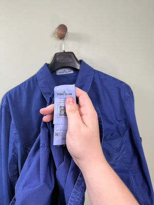 Stone Island Blue Overshirt