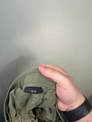 Stone Island Green RE-T Cargo Bottoms