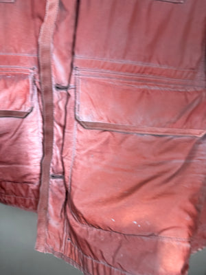 Stone Island Orange Liquid Reflective Jacket