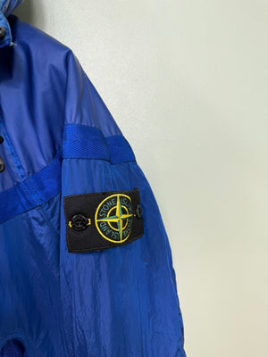 Stone Island x Nike Blue Mussola Gommata/Nylon Metal Jacket