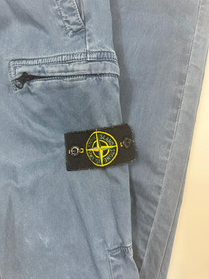Stone Island Blue SK Cargo Bottoms