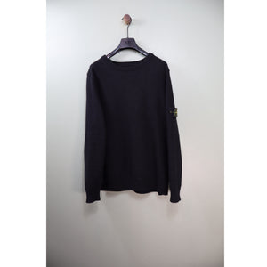 Stone Island Black Knit Jumper