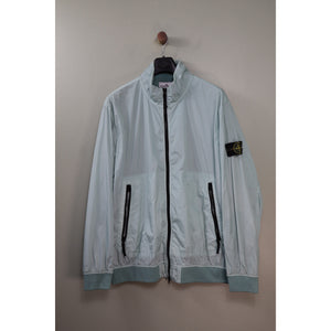 Stone Island Blue Crinkle Reps Jacket