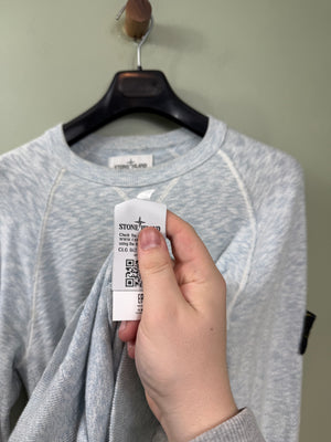 Stone Island Ice Blue Knit Jumper