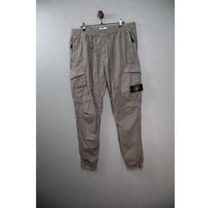 Stone Island Beige RE-T Cargo Bottoms