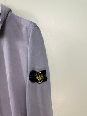 Stone Island Grey 1/4 Zip Jumper