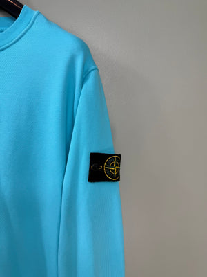 Stone Island Aqua Blue Jumper
