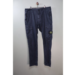 Stone Island Navy SL Cargo Bottoms