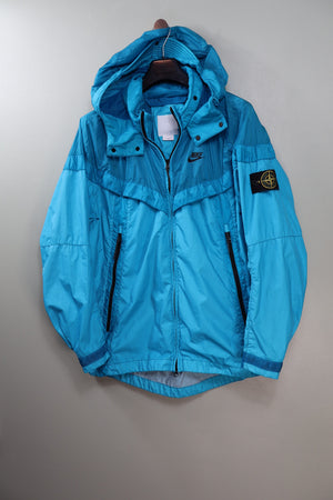 Stone Island x Nike Blue Hypetlight Membrana Jacket