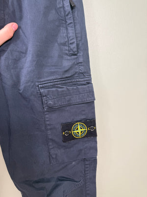 Stone Island Navy RE-T Cargo Bottoms