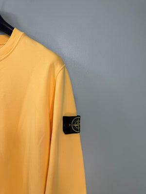 Stone Island Yellow Jumper