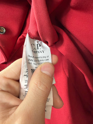 C.P. Company Red Goggle Soft Shell Smock Jacket