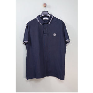 Stone Island Navy SL Polo Shirt
