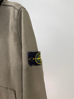 Stone Island Khaki Hoodie