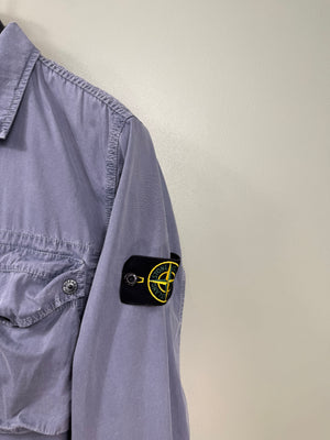 Stone Island Powder Blue Overshirt