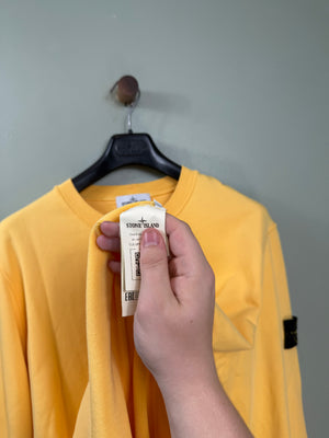 Stone Island Yellow Jumper