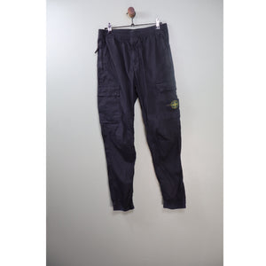 Stone Island Black RE-T Cargo Bottoms