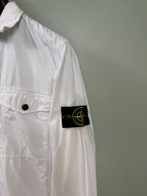 Stone Island White Overshirt