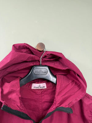 Stone Island Cherry Hooded Overshirt