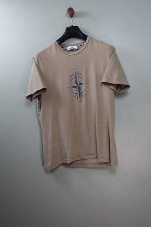 Stone Island Khaki T-Shirt