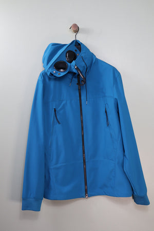 C.P. Company Goggle Blue Soft Shell Jacket