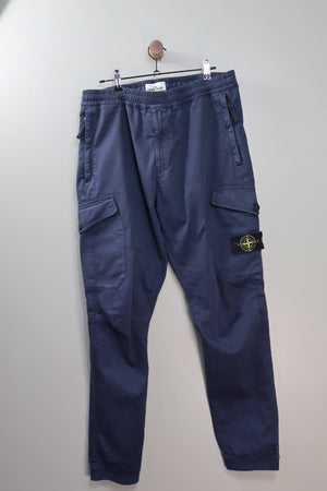 Stone Island Navy RE-T Cargo Bottoms