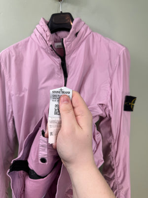 Stone Island Pink Crinkle Reps Jacket