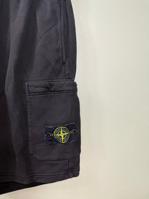 Stone Island Black Shorts