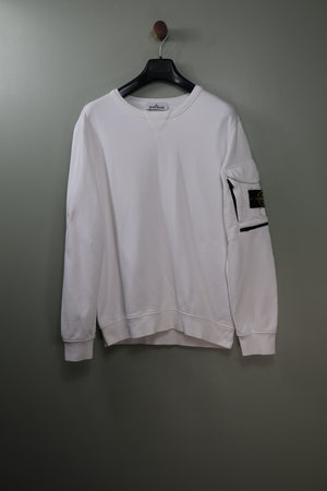 Stone Island White Jumper