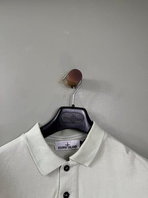 Stone Island Pastel Green Regular Fit Polo