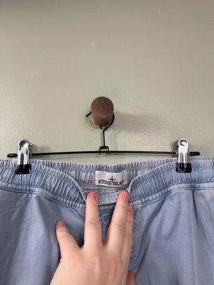 Stone Island Baby Blue RE-T Cargo Bottoms