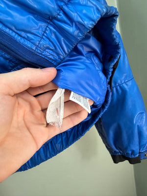 Stone Island Blue Mesh Goose Down Jacket