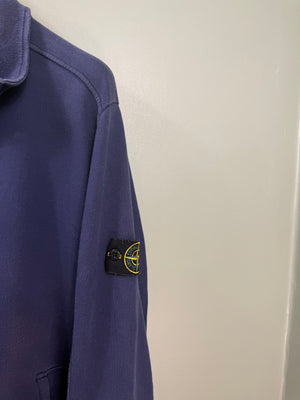 Stone Island Navy Zipped Jumper
