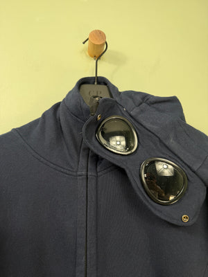 C.P. Company Navy Goggle Hoodie