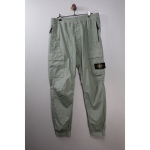 Stone Island Green RE-T Cargo Bottoms
