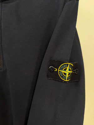 Stone Island Navy 1/4 Zip Jumper