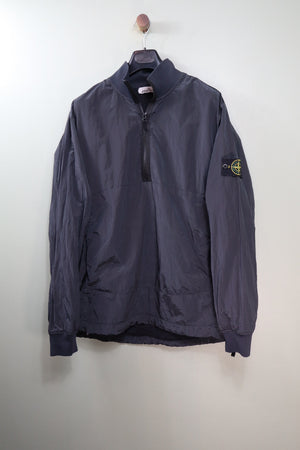 Stone Island Charcoal Grey Nylon Metal Smock