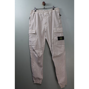 Stone Island Beige RE-T Cargo Bottoms