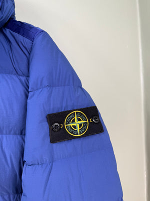 Stone Island Blue Seamless Tunnel TC Down Jacket