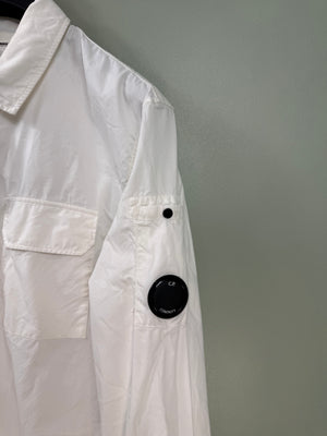 C.P. Company White Overshirt