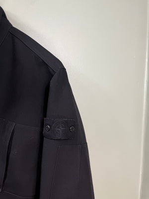 Stone Island Black Ghost Gabardine Doppio Jacket