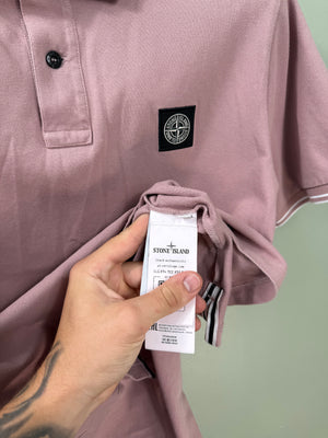 Stone Island Pink SL Polo Shirt