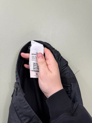Stone Island Black RE-T Cargo Bottoms