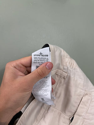 Stone Island Beige SL Cargo Shorts