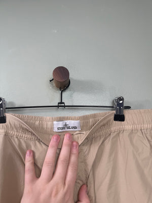 Stone Island Beige RE-T Cargo Bottoms