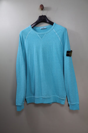 Stone Island Aqua Blue Jumper