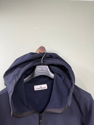 Stone Island Navy Soft Shell Jacket