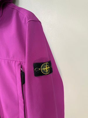 Stone Island Purple Soft Shell Jacket